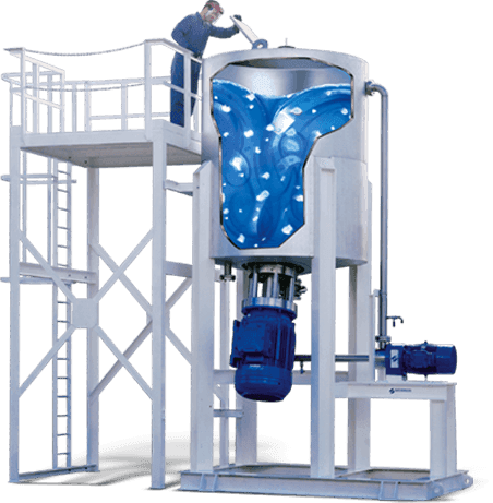 Hệ thống khuấy trộn hòa tan polymer Silverson Disintegrator 2500